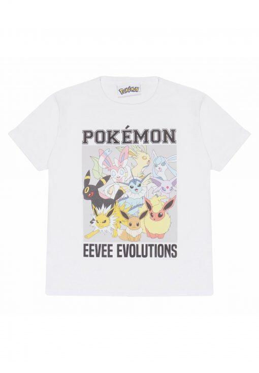 POKEMON EEVEE EVOLUTIONS OFFICIAL MERCHANDISE – Print T-shirt Popgear Clearance