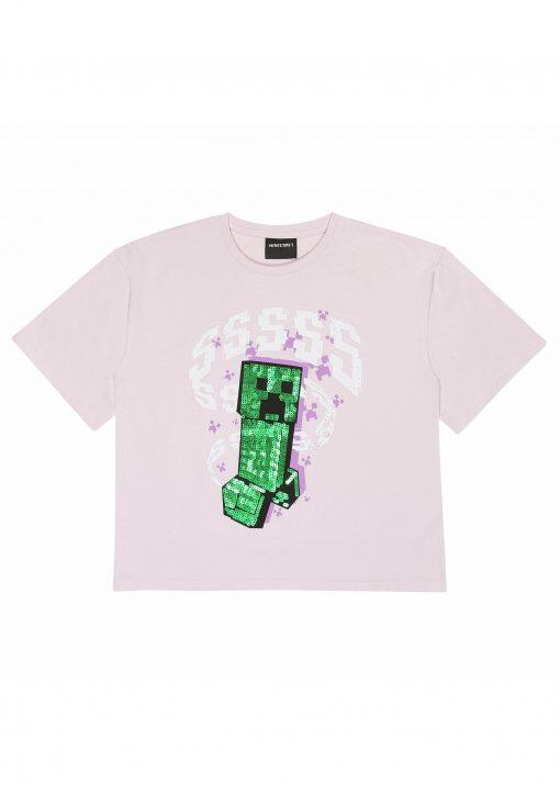 MINECRAFT SSSSS CREEPER – Print T-shirt Popgear Best Sale