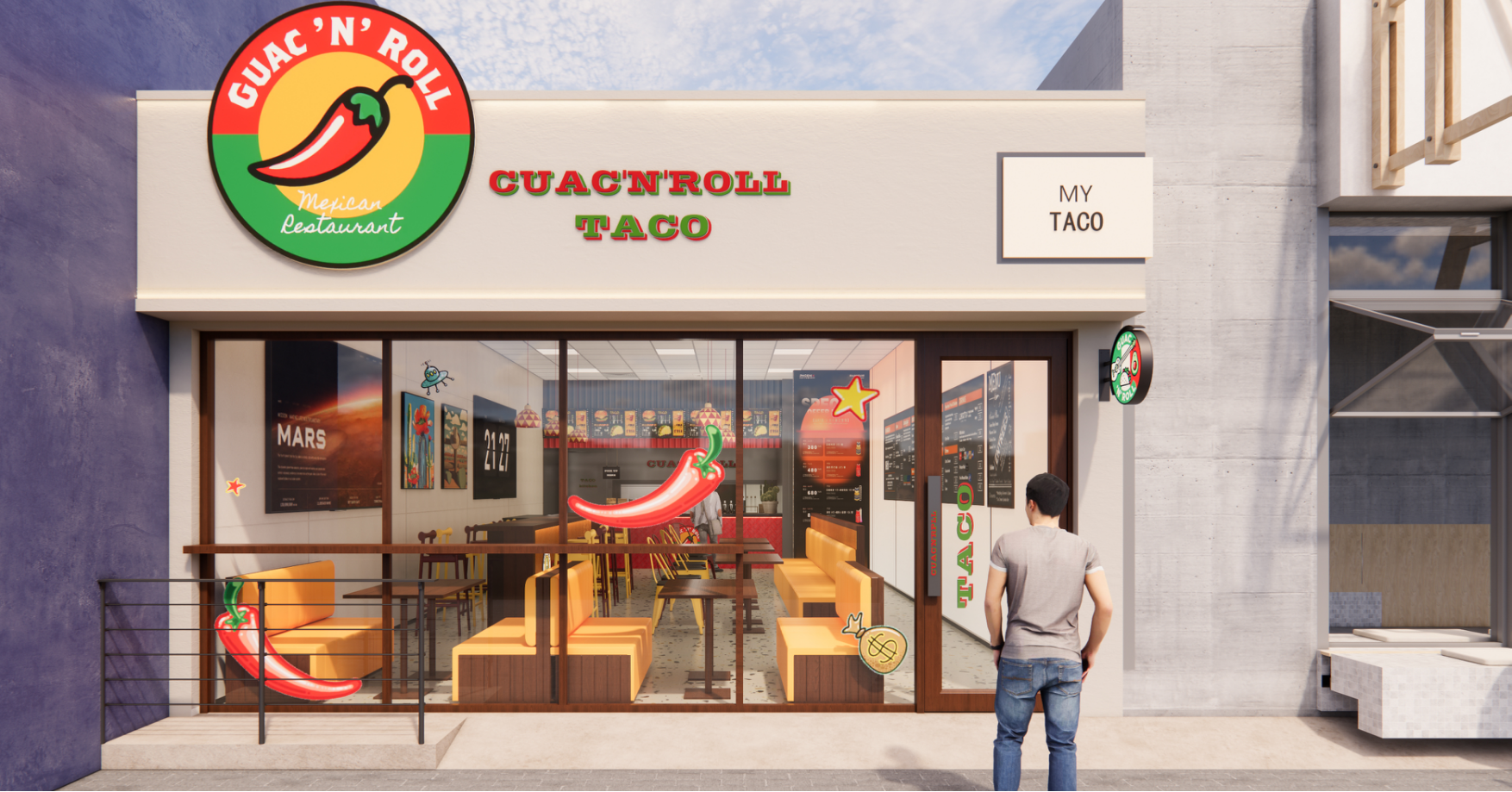 美国墨西哥卷餐厅--Taco