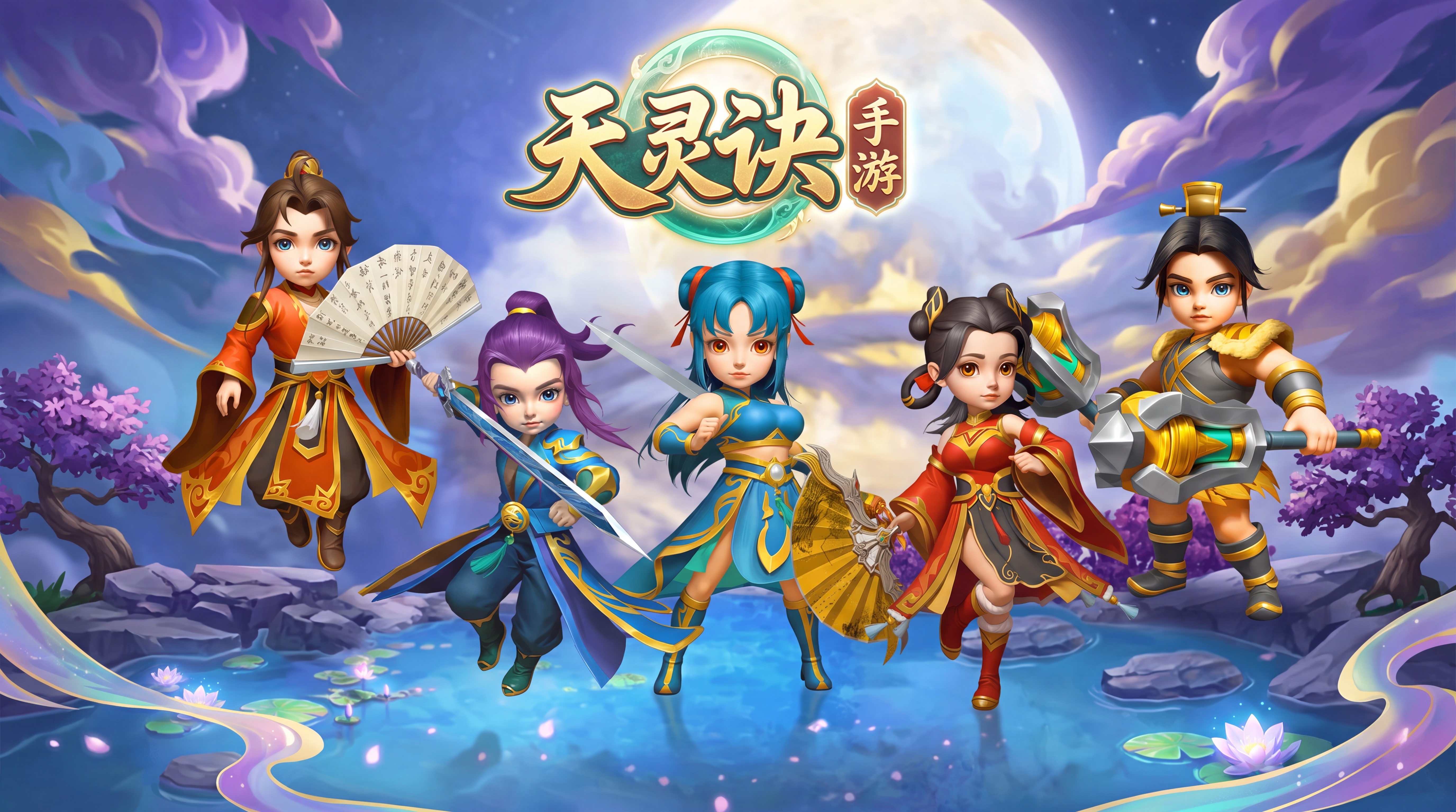 天灵诀官方网站丨五行流派加点精解+拍卖行赚元宝攻略,零氪也能月入千万!