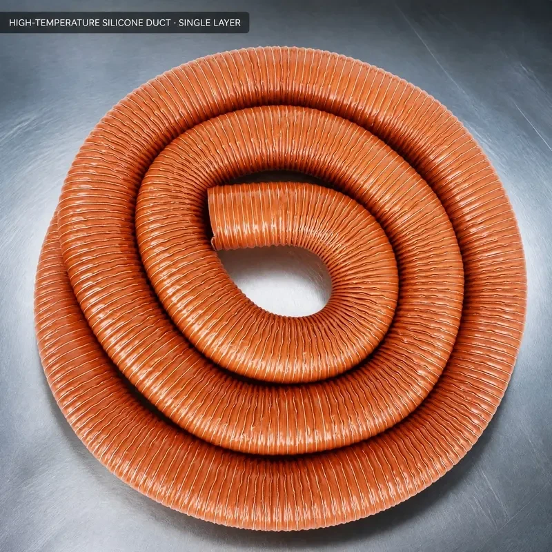 Single Layer Silicone Duct Hose: High-Temperature Flexible Ducting Guide