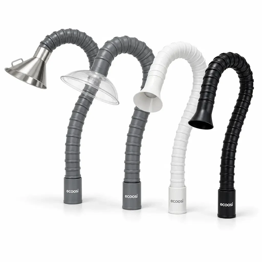 Articulated Fume Extraction Duct Arm: 360° Fume Capture Guide