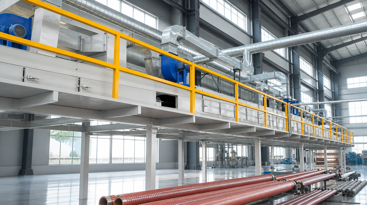 ECOOSI modern factory production line with advanced manufacturing equipment