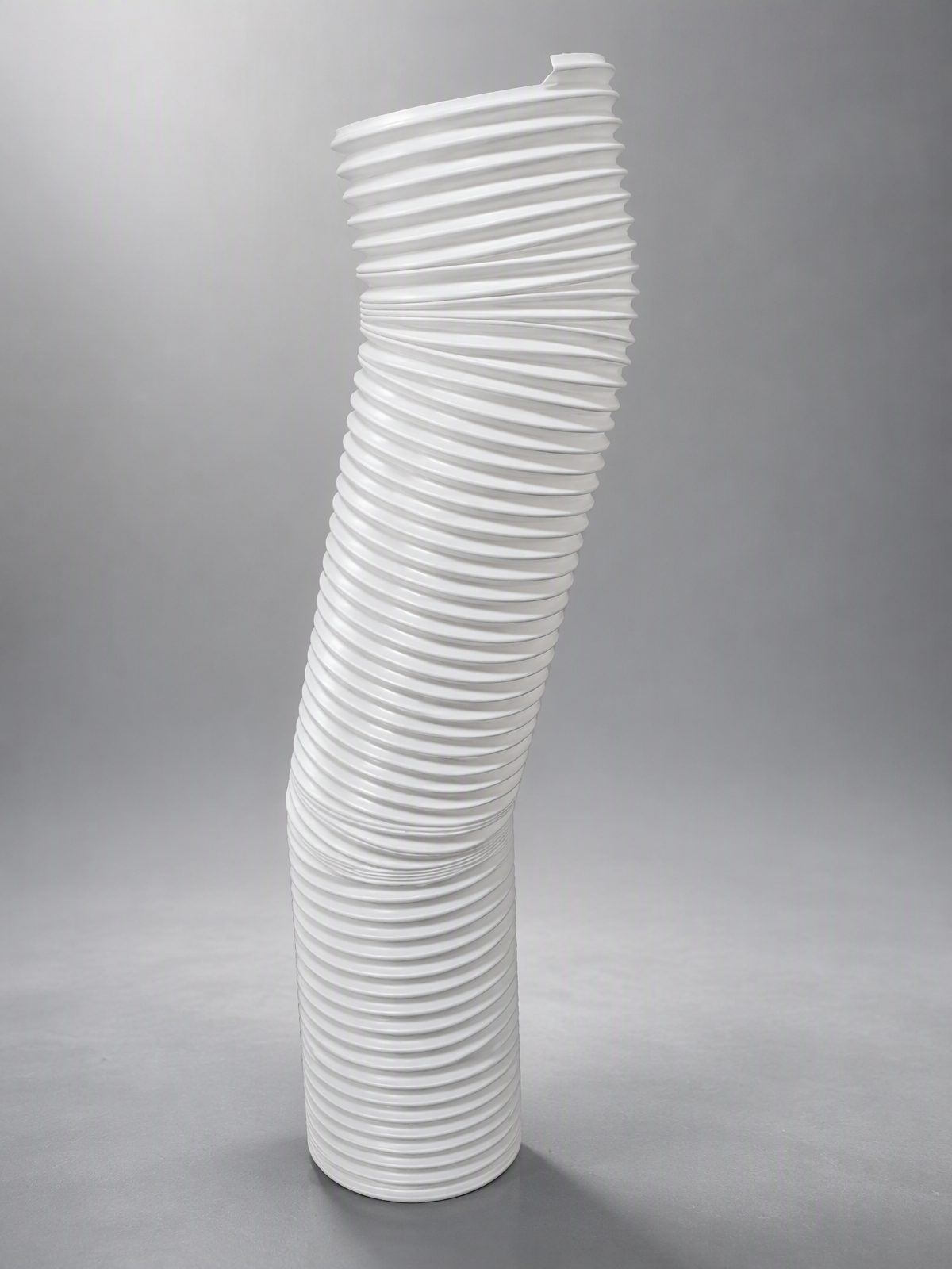 PP Flex Hose - white flexible polypropylene ducting