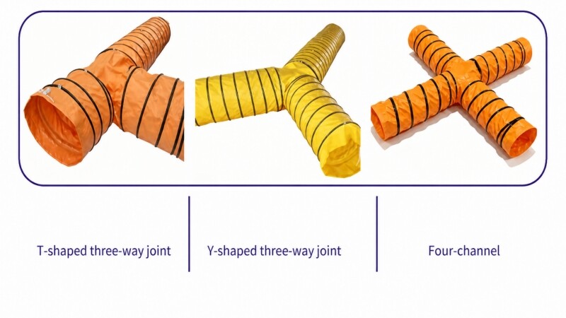 Different Shaped Flexible Ducting
