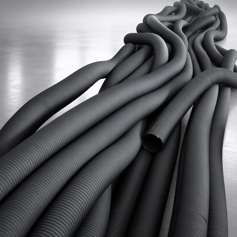 TPR Ducting in different sizes and diameters