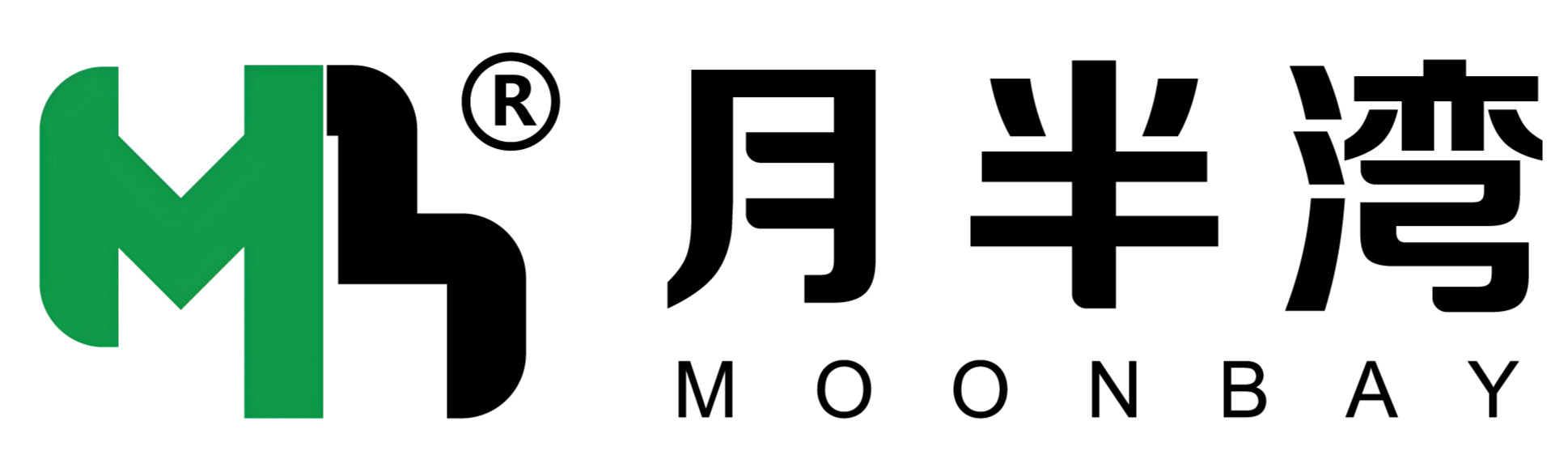 月半湾 Logo