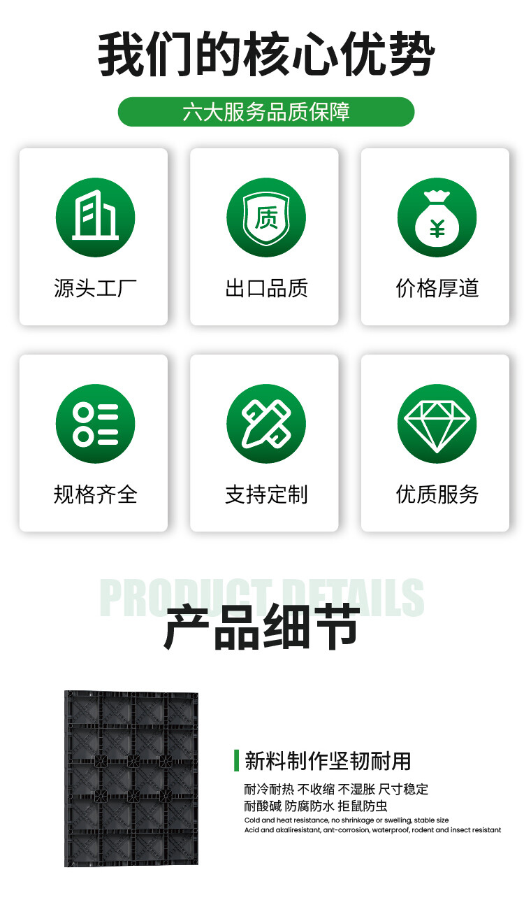 方柱塑料建筑模板 - 图片4