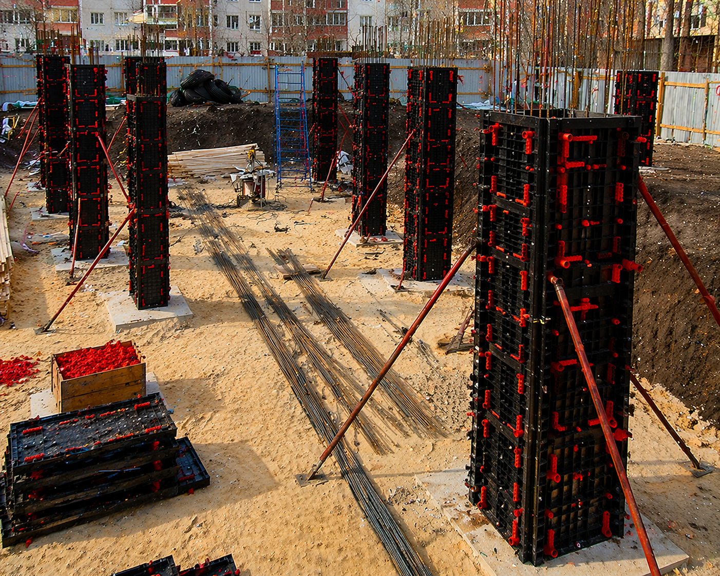 Plastic Rectangular Square Formwork in Beijing