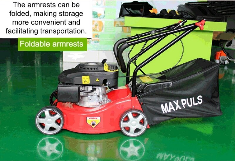 Commercial Walk Behind Lawn Mower | 16 Inch Gas Lawn Mower | Factory OEM Supply 6