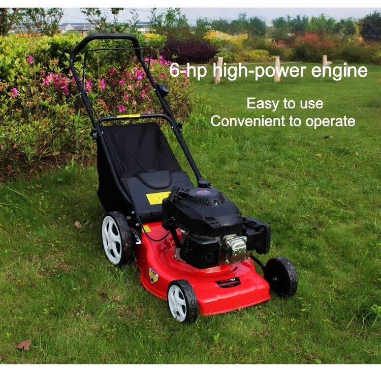 Commercial Walk Behind Lawn Mower | 18 Inch 7HP Gas Lawn Mower | Factory OEM Supply 9