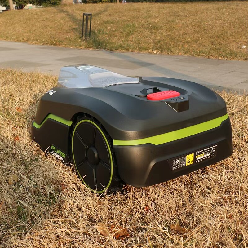 V600 Remote Control Robotic Lawn Mower | 600mm Cutting Width | RC Tracked Mower for Slopes & Large Areas 4