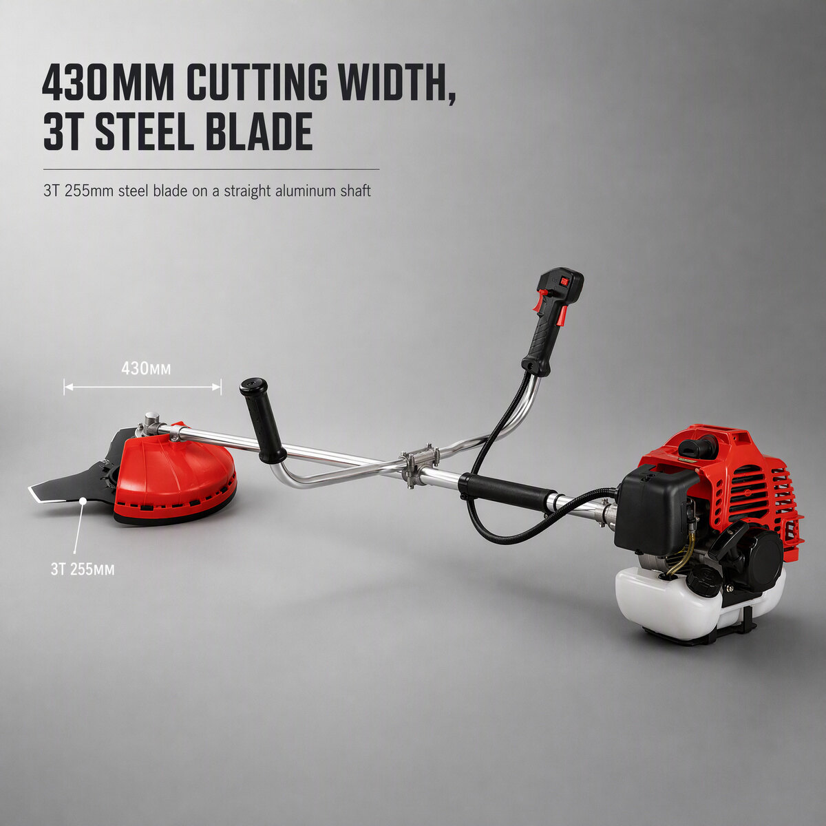 GX35 4-Stroke Gasoline Brush Cutter | 35.8cc Honda-Style Engine | Professional Landscaping Equipment | Factory OEM 5