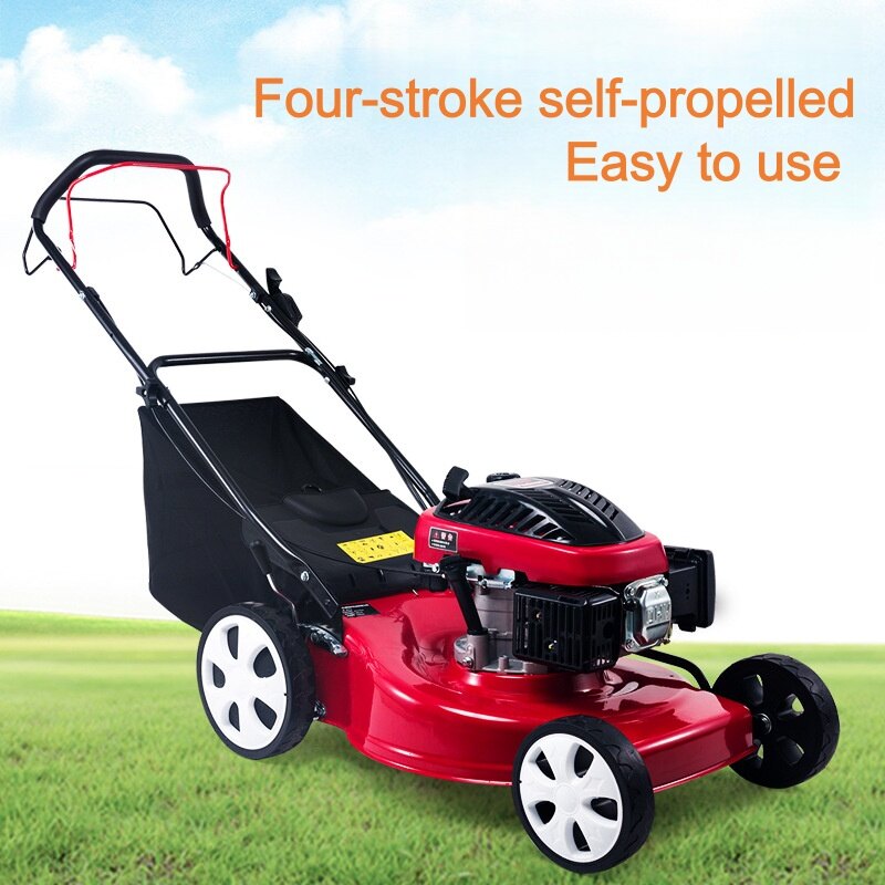 Commercial Walk Behind Lawn Mower | 21 Inch 6HP Gas Lawn Mower | Factory OEM Supply 5
