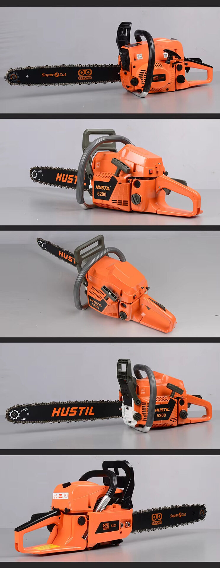 5200 Gasoline Chainsaw | 52cc 2 Stroke Petrol Chain Saw Factory OEM&nbsp; 2