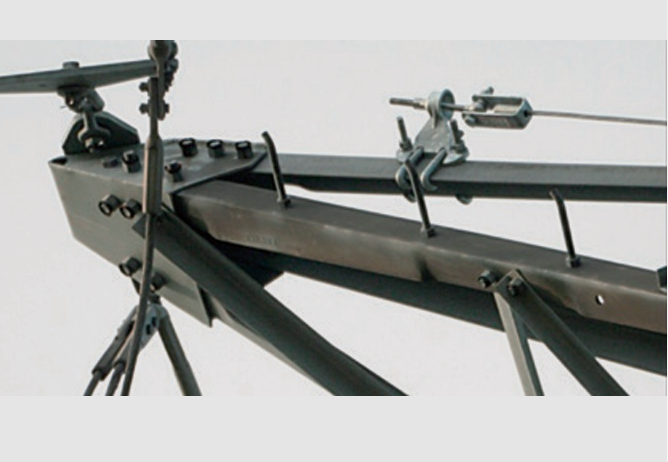 不锈钢钢绞线横担可调张紧端