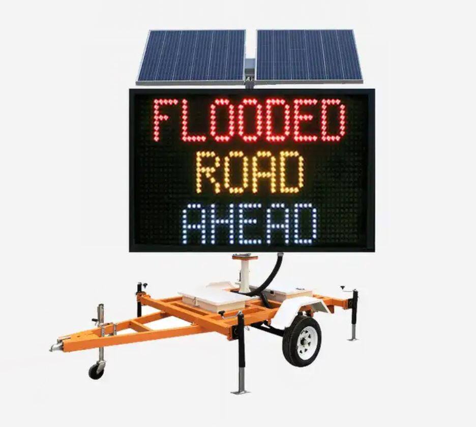 Solar LED Advertising Display