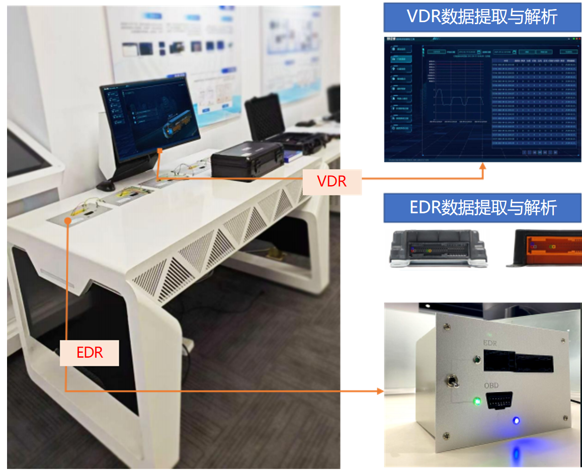 Vehicle Accident Investigation and Evidence Collection Station