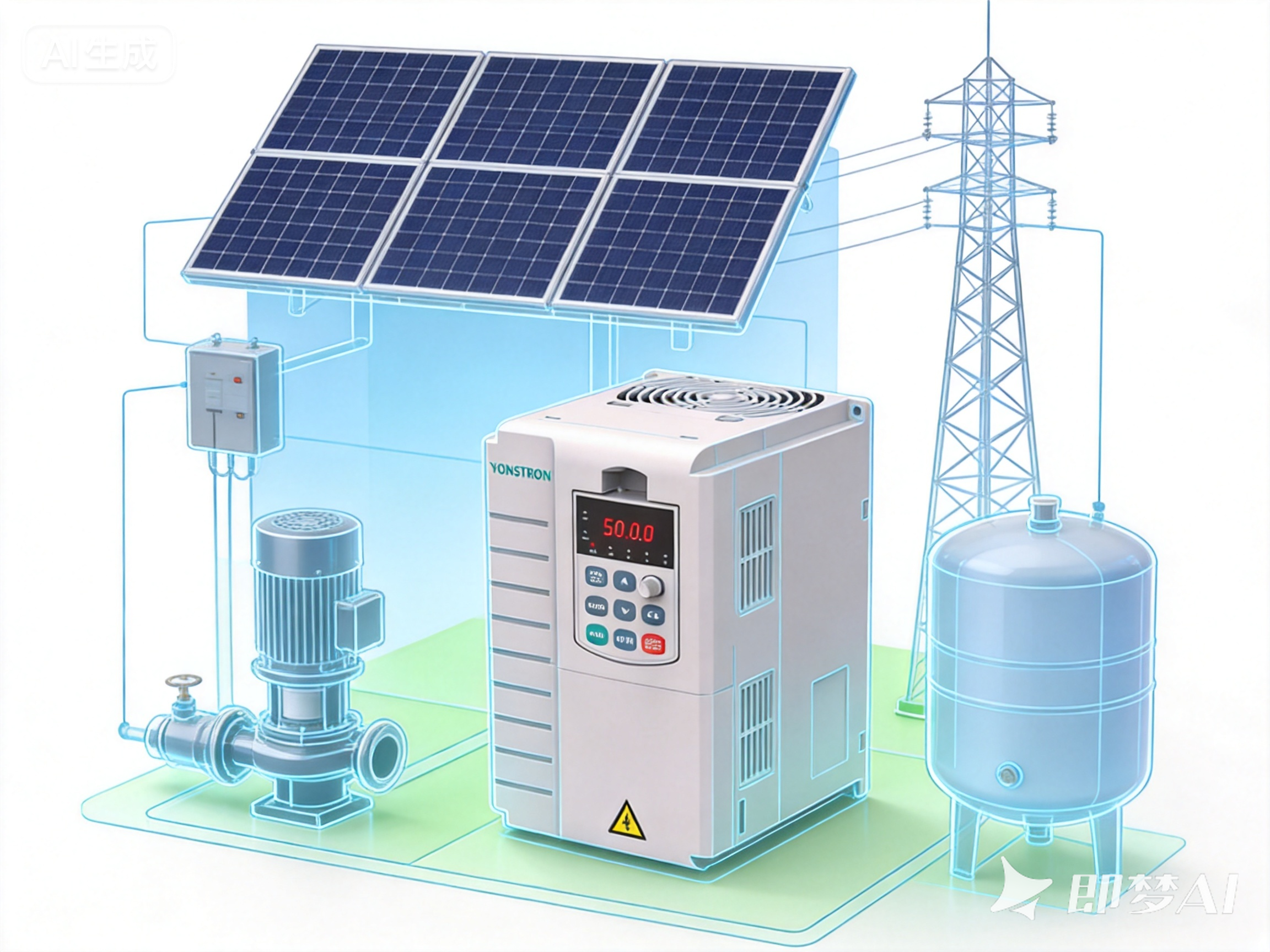 AC Solar Water Pump System Accessories