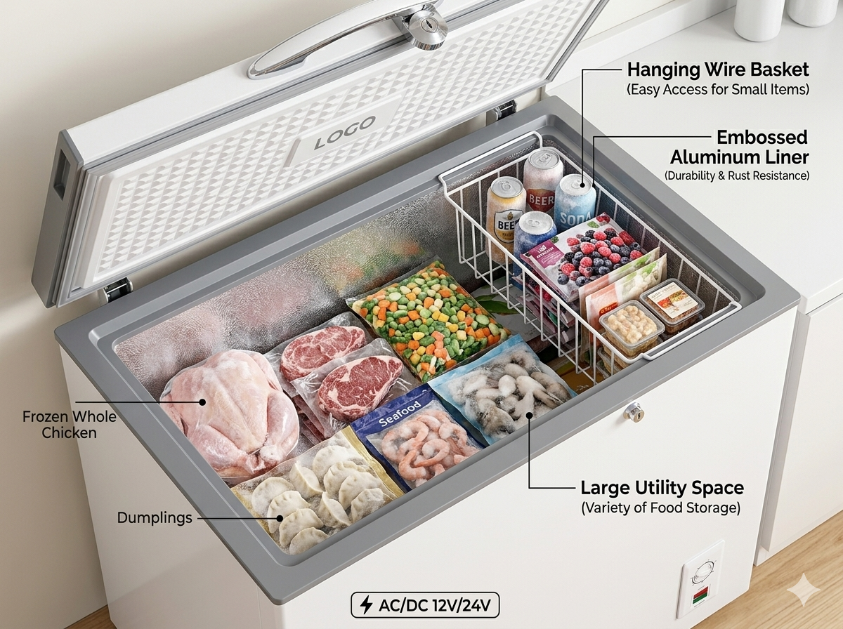 Efficiency Solar Freezer Series - View 2
