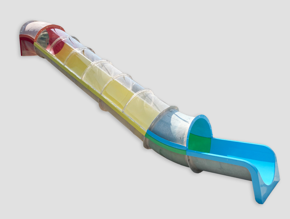 Rainbow Tube Slide