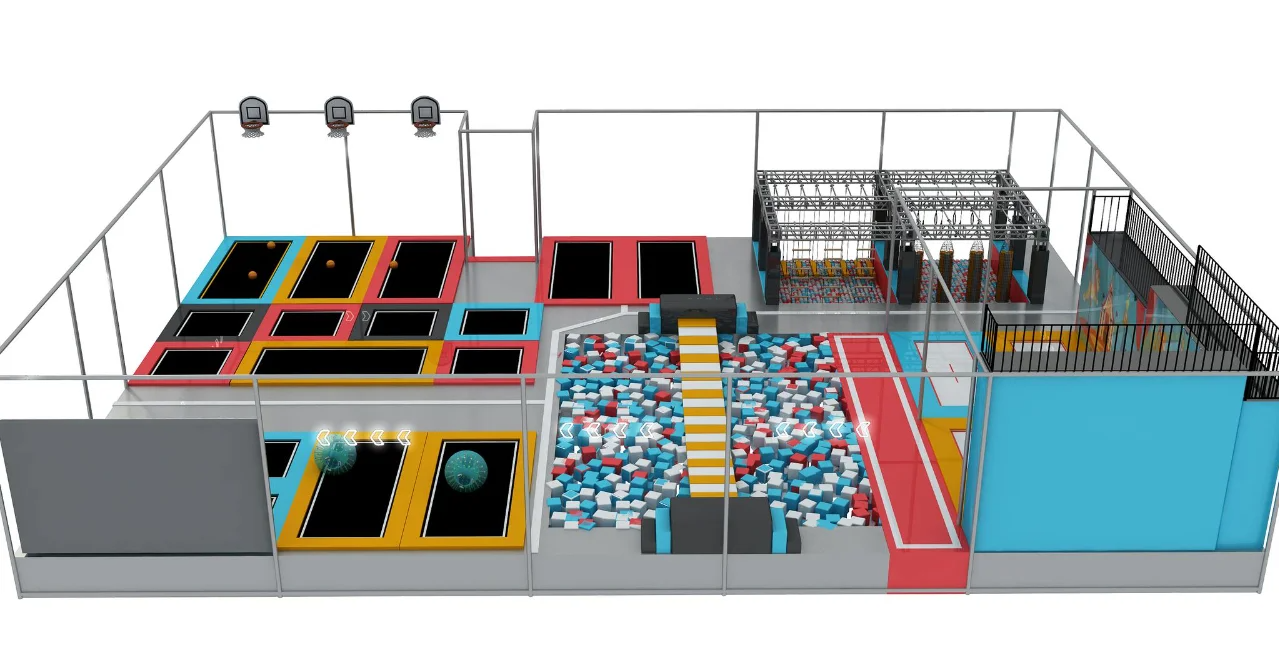 Ninja Warrior Obstacle Course