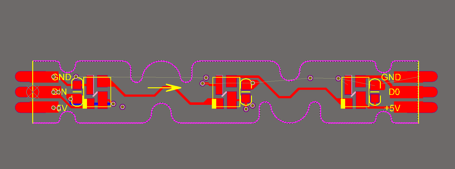Custom SK6812-3535 S-Shape LED Strip – Overcoming Design Challenges for a Client