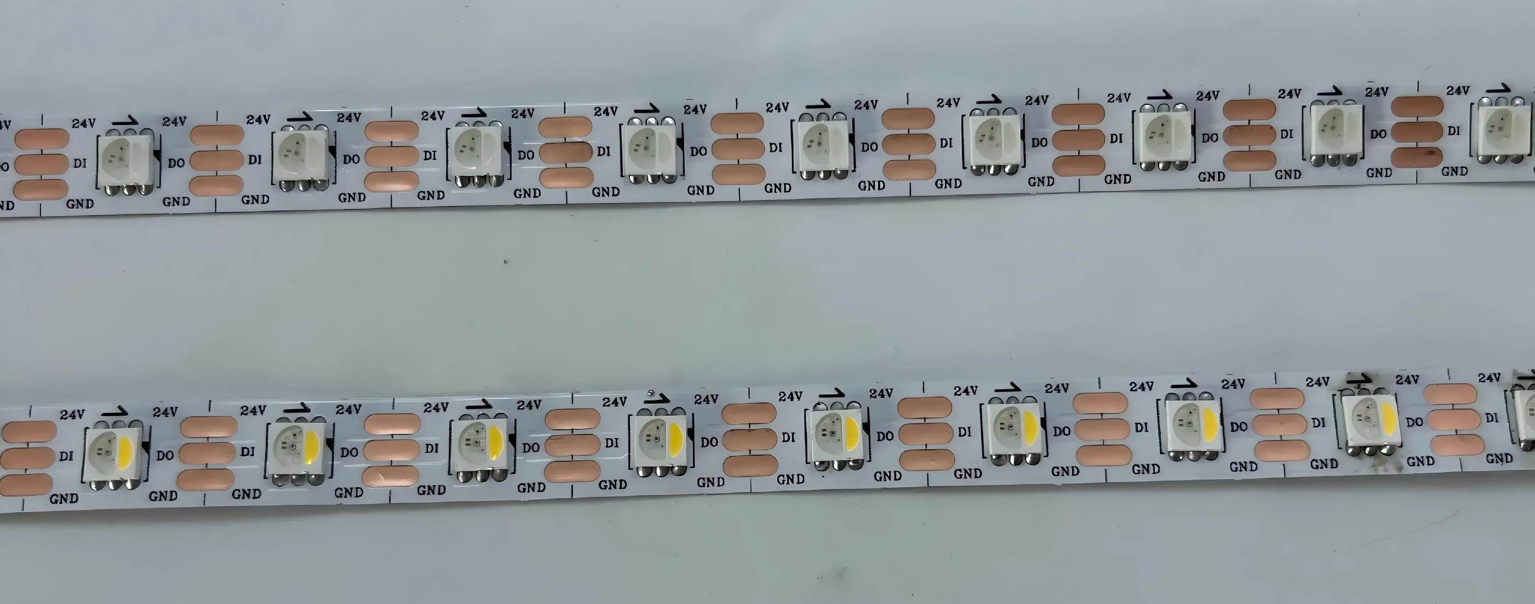 New SK6809 RGB & SK6816 RGBW Addressable LED Strips – 60 LEDs/m, DC24V, IP67