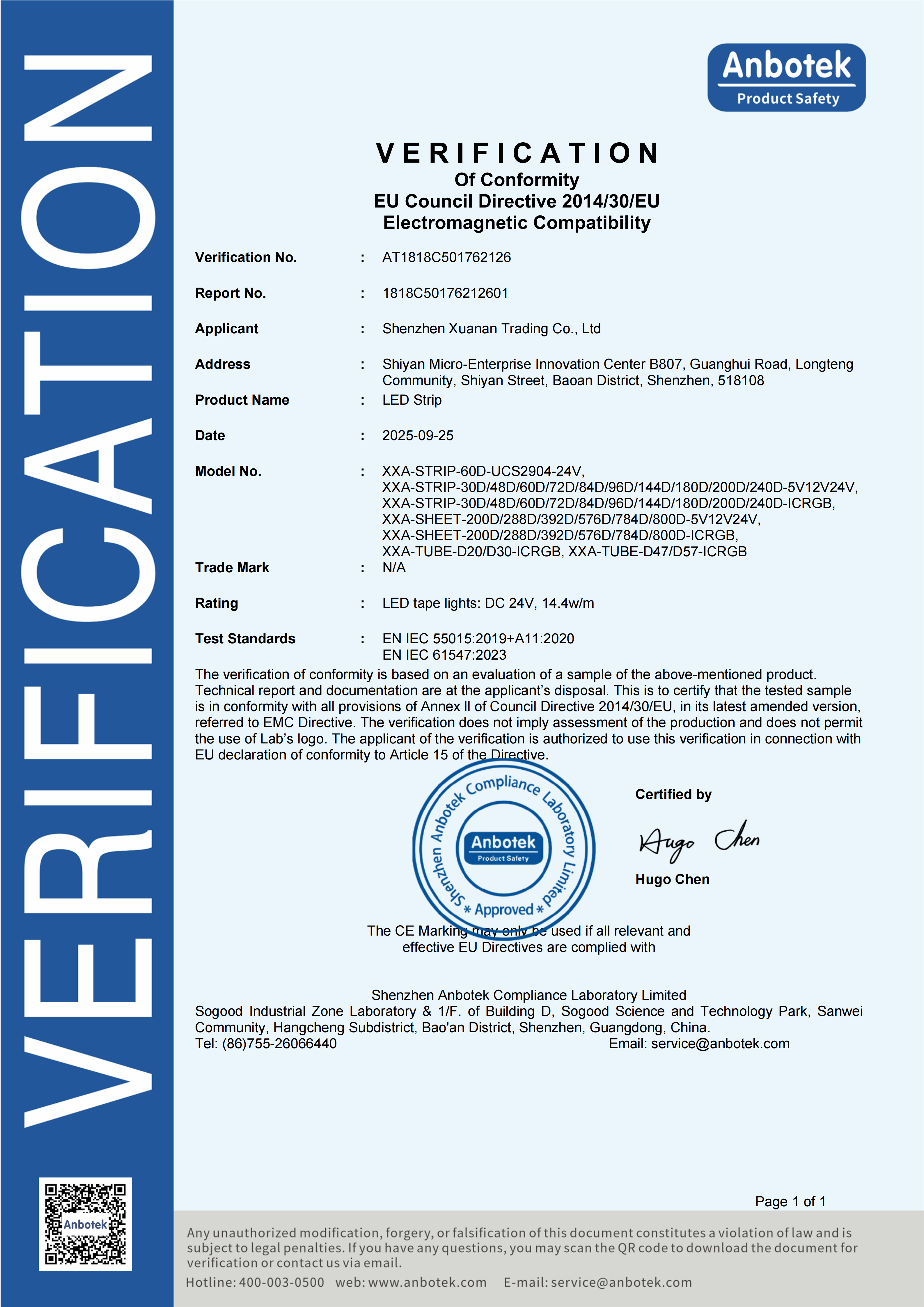 CE Certification