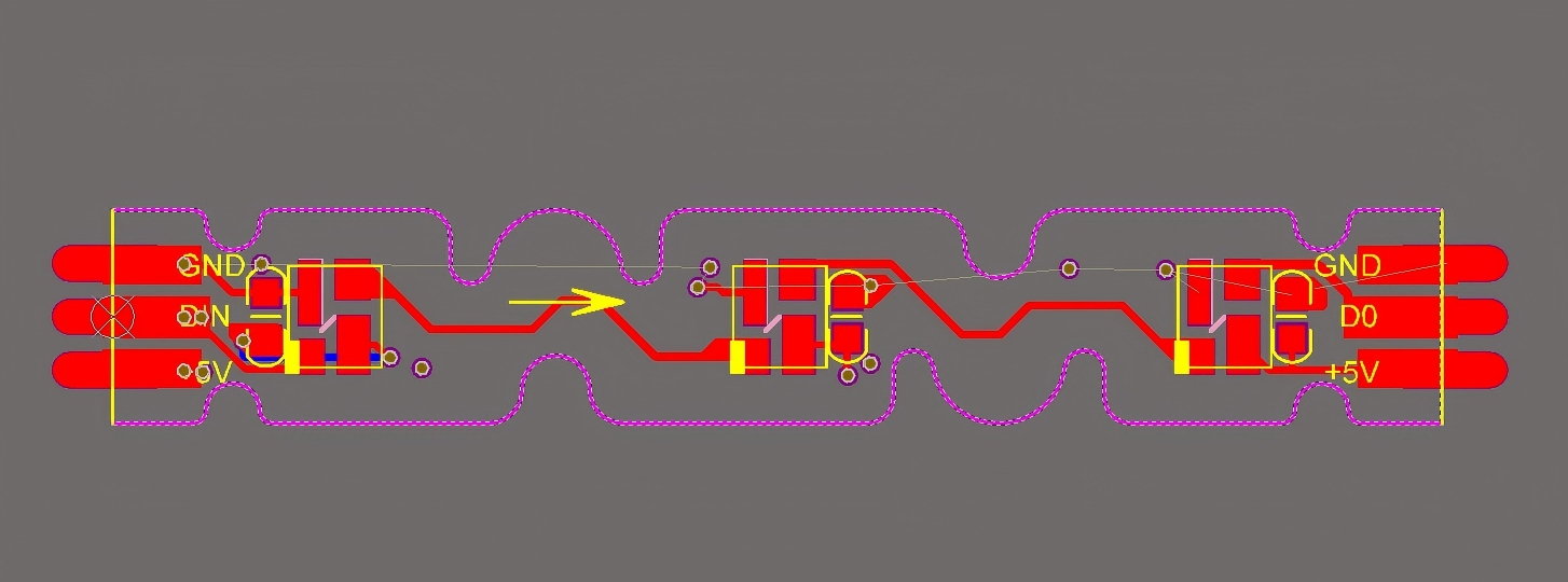  Custom SK6812-3535 S-Shape LED Strip – Overcoming Design Challenges for a Client