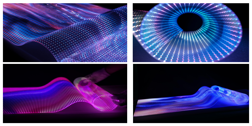 Xuanan Lighting Launches Flexible Transparent LED Display Film