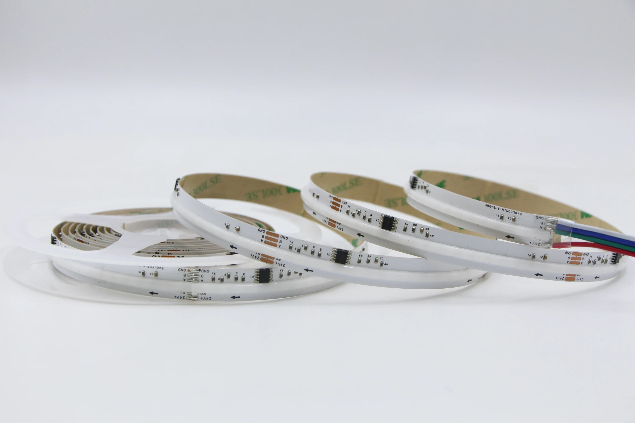New 540 LEDs/m COB DMX512 Pixel Strip – DC24V, 12mm Width