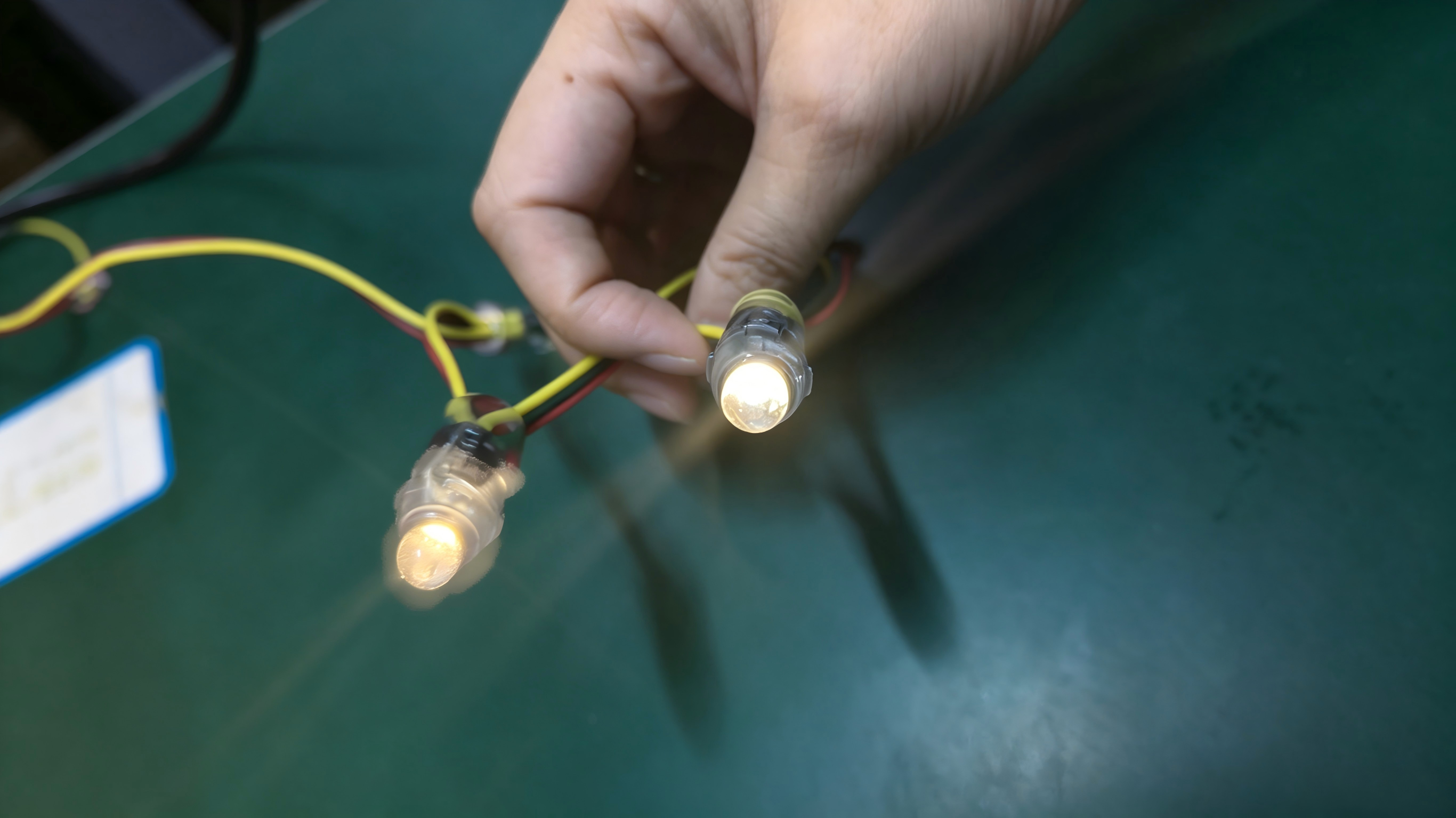 Sometimes a Sample Speaks Louder Than Words: Teaching What "Single White LED + IC" Really Means