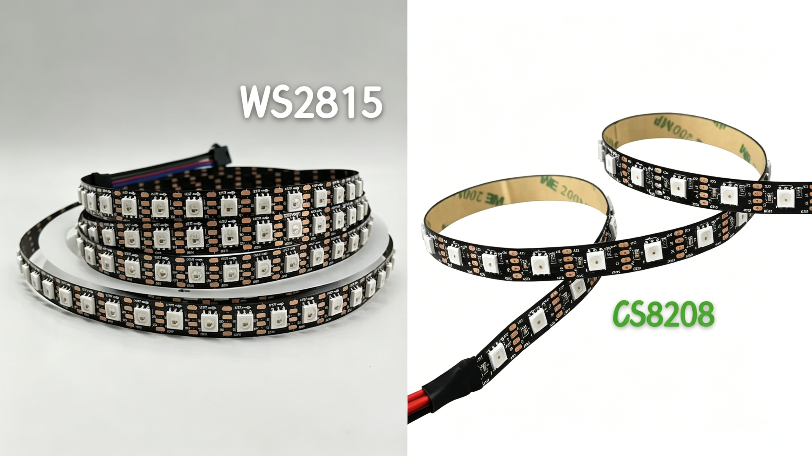 WS2815 vs GS8208 (Built-in): A Detailed Comparison for Addressable LED Strips