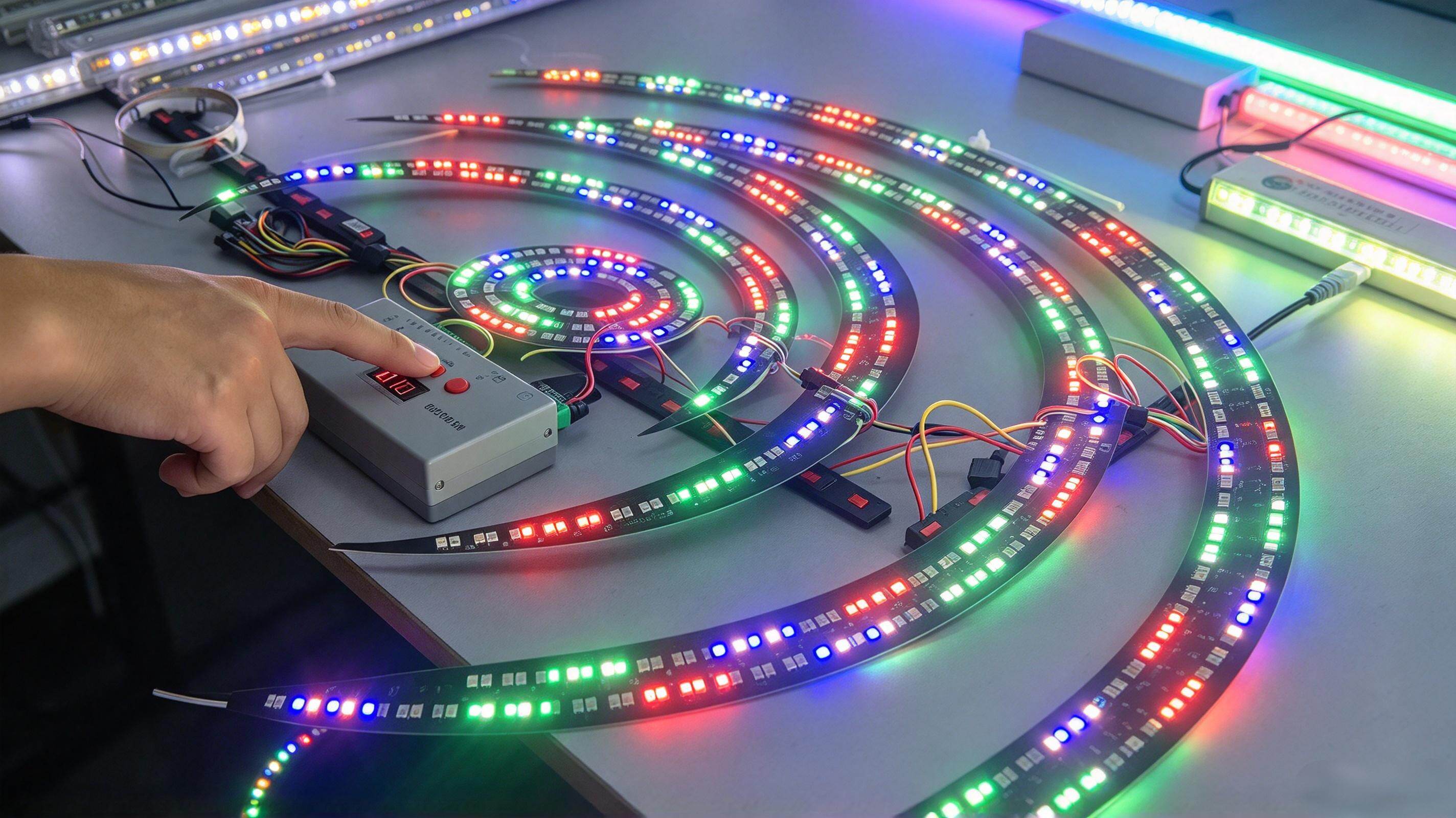 Custom WWA Pixel LED Module – 5VDC, SK6812, Dual-Side Illumination