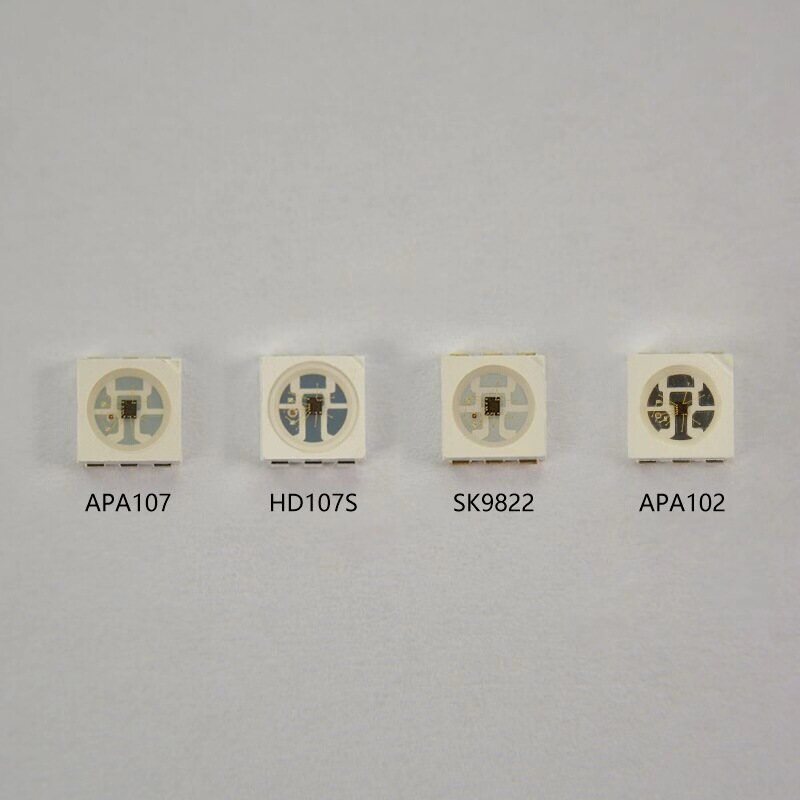 APA102 vs APA107 vs HD107S vs SK9822: Choosing the Right Clocked LED Chip for Your Project