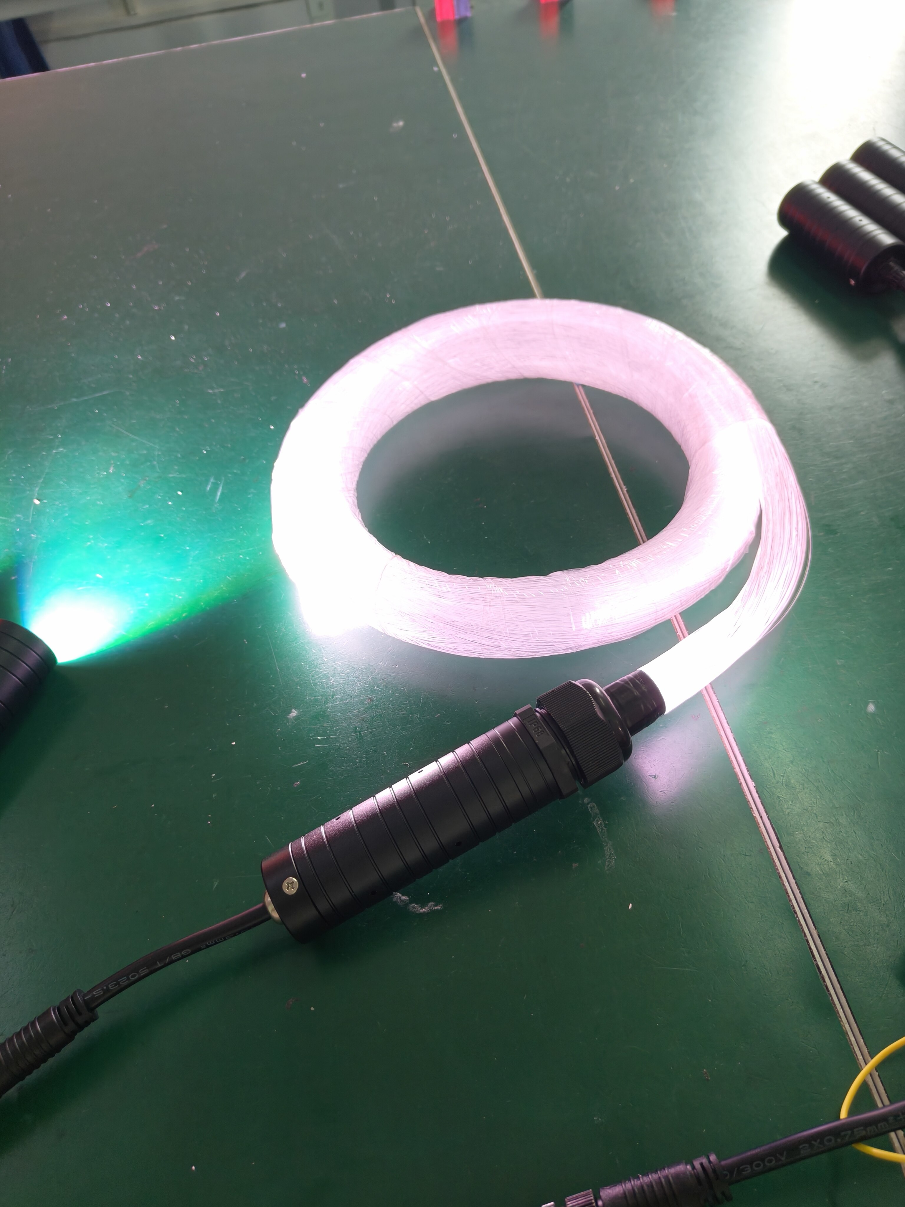 Customizing a Standard Fiber Optic Kit with DMX Programmability for a Client