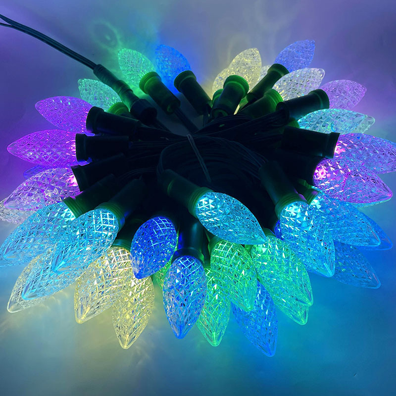 Holiday Pixel String Lights