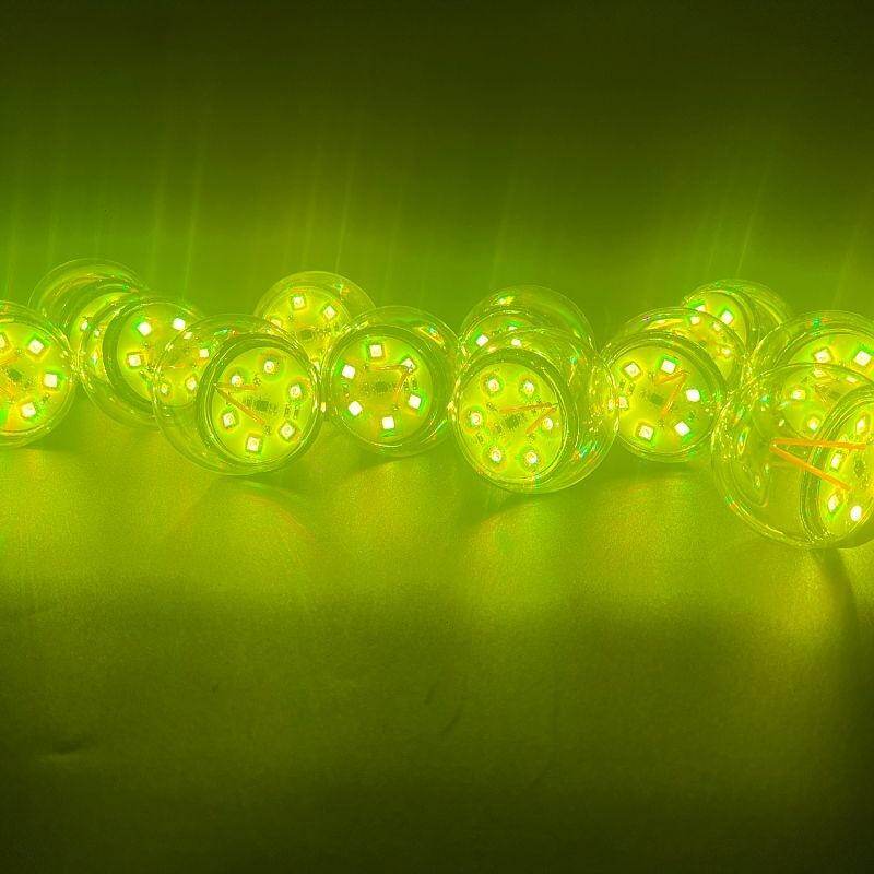 New 60mm RGBW LED Filament Pixel Bulb – UCS2904, DC24V, IP67, 140° Beam