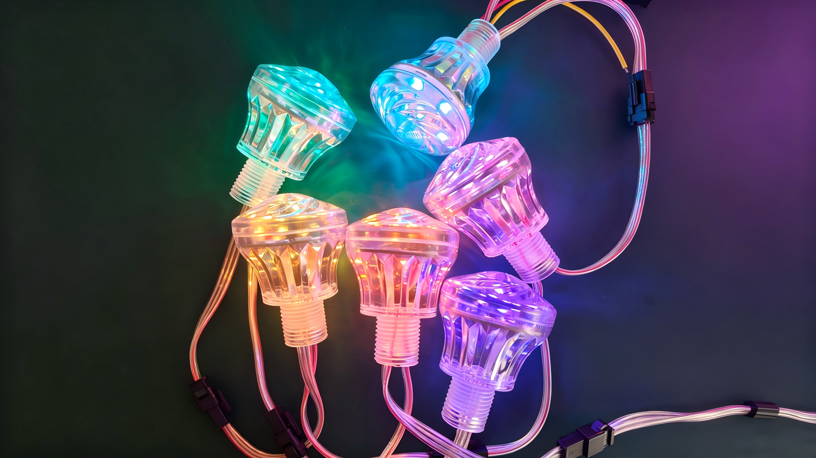 Xuanan Lighting Launches 45mm RGBW Cabochon Pixel Light – 2-Sided Illumination, UCS8904B