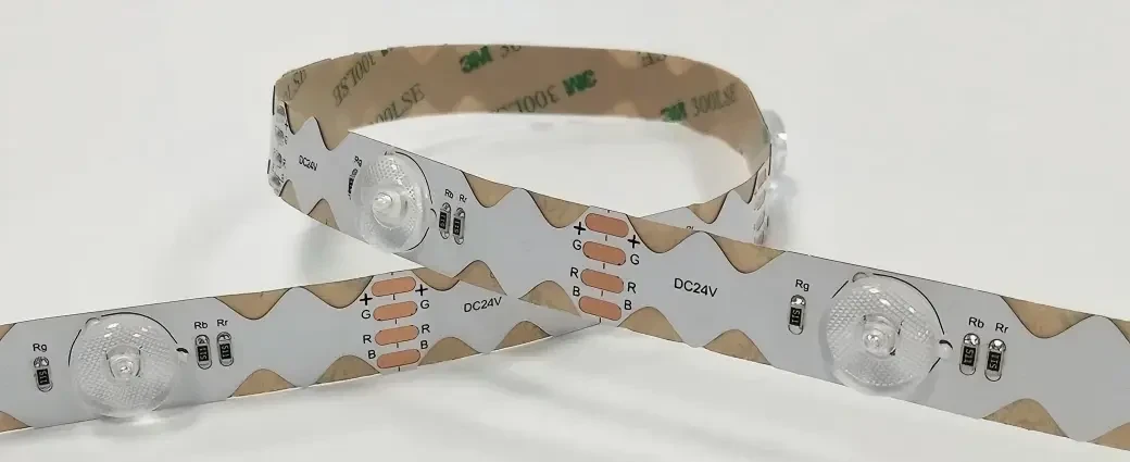 New RGB 180° S‑Shape Flex LED Strip – 3030 High‑Power Chip, 180° Beam, DC24V