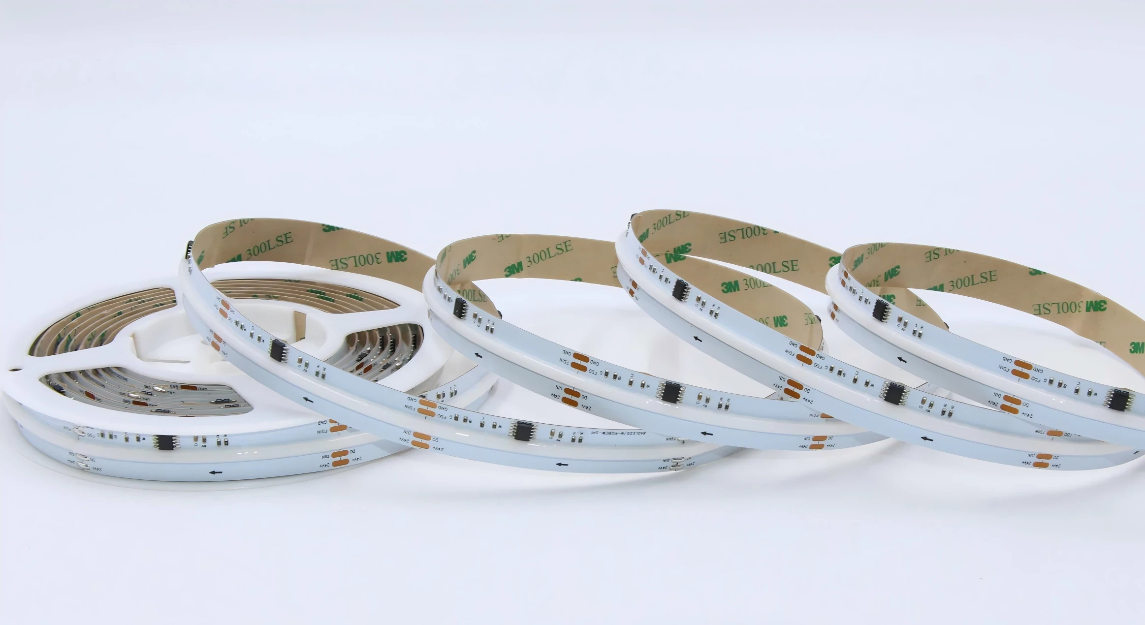 Best selling COB RGBCW Pixel Strip – 840 LEDs/m, WS2805, DC24V