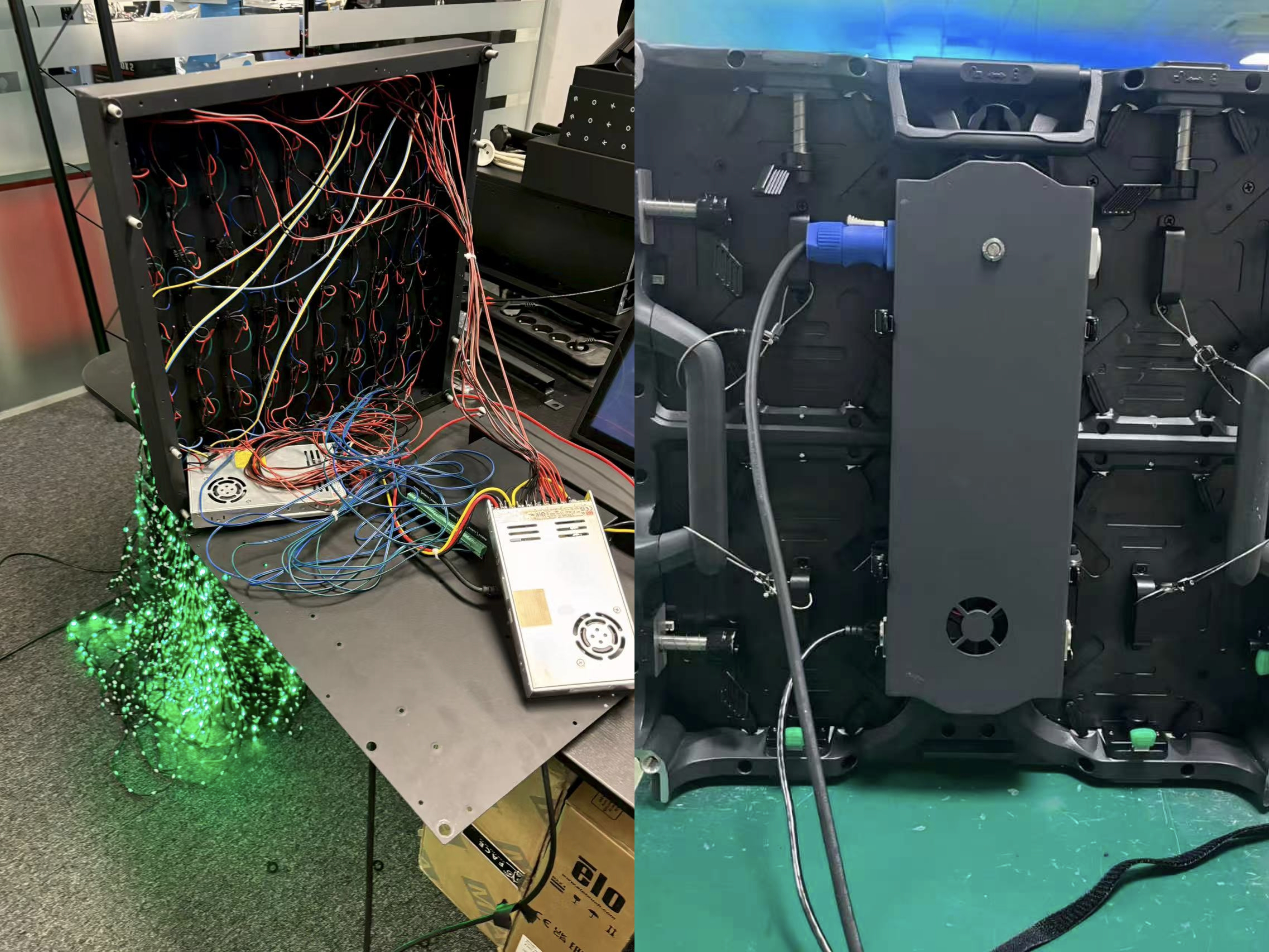 3D Matrix Light Technology: Design Structures, Frame Sync, and Control Protocols