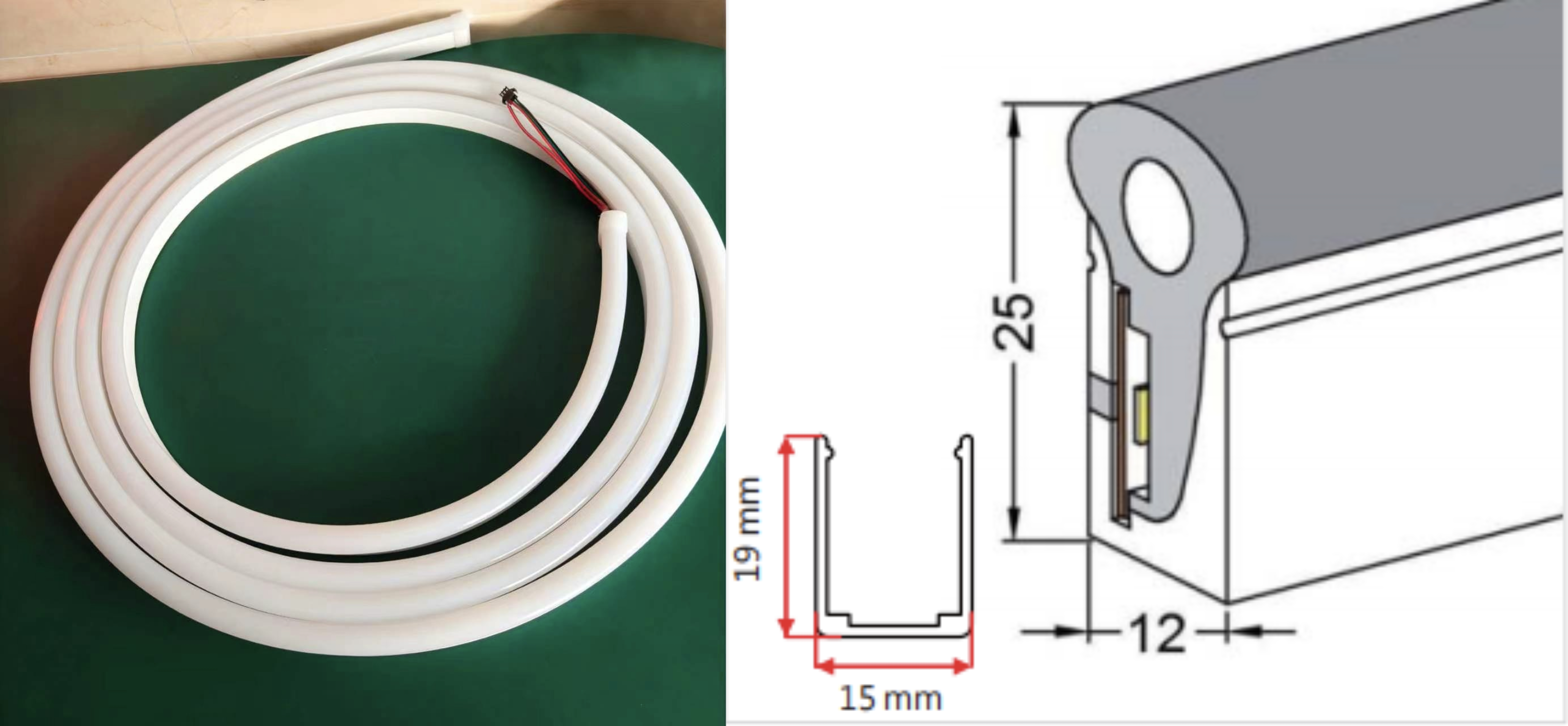 Xuanan Lighting Launches UCS8904 RGBW Flex Neon Strip – 60 LEDs/m, 256‑Level Grayscale, IP67