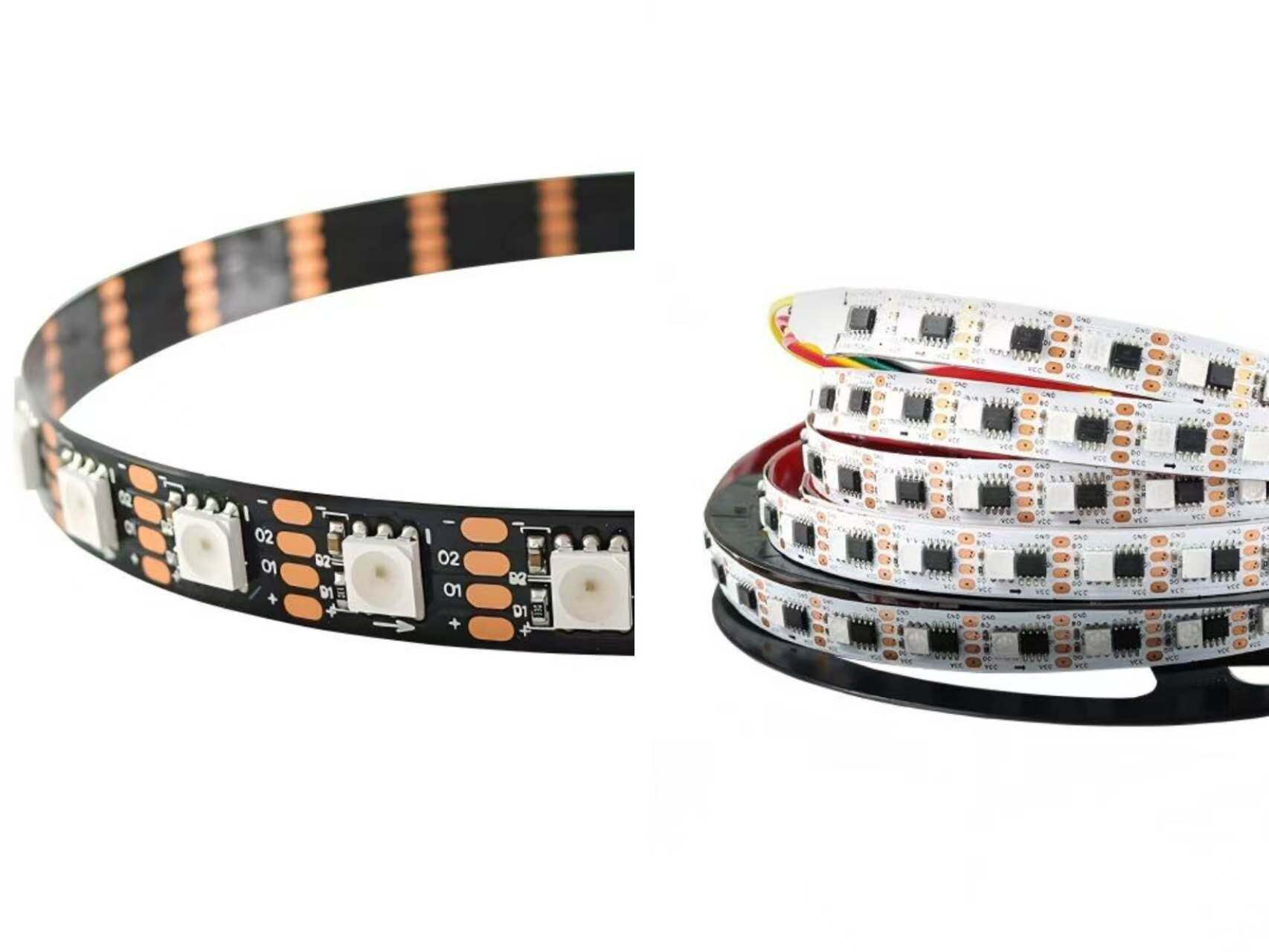 Xuanan Lighting Launches GS8208 Addressable LED Strips – Built-in & External IC, DC12V/DC24V