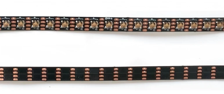 Best Selling 200LEDs/m APA102C RGB Strip – Ultra-High Density, 5mm Width, Individual Pixel Control
