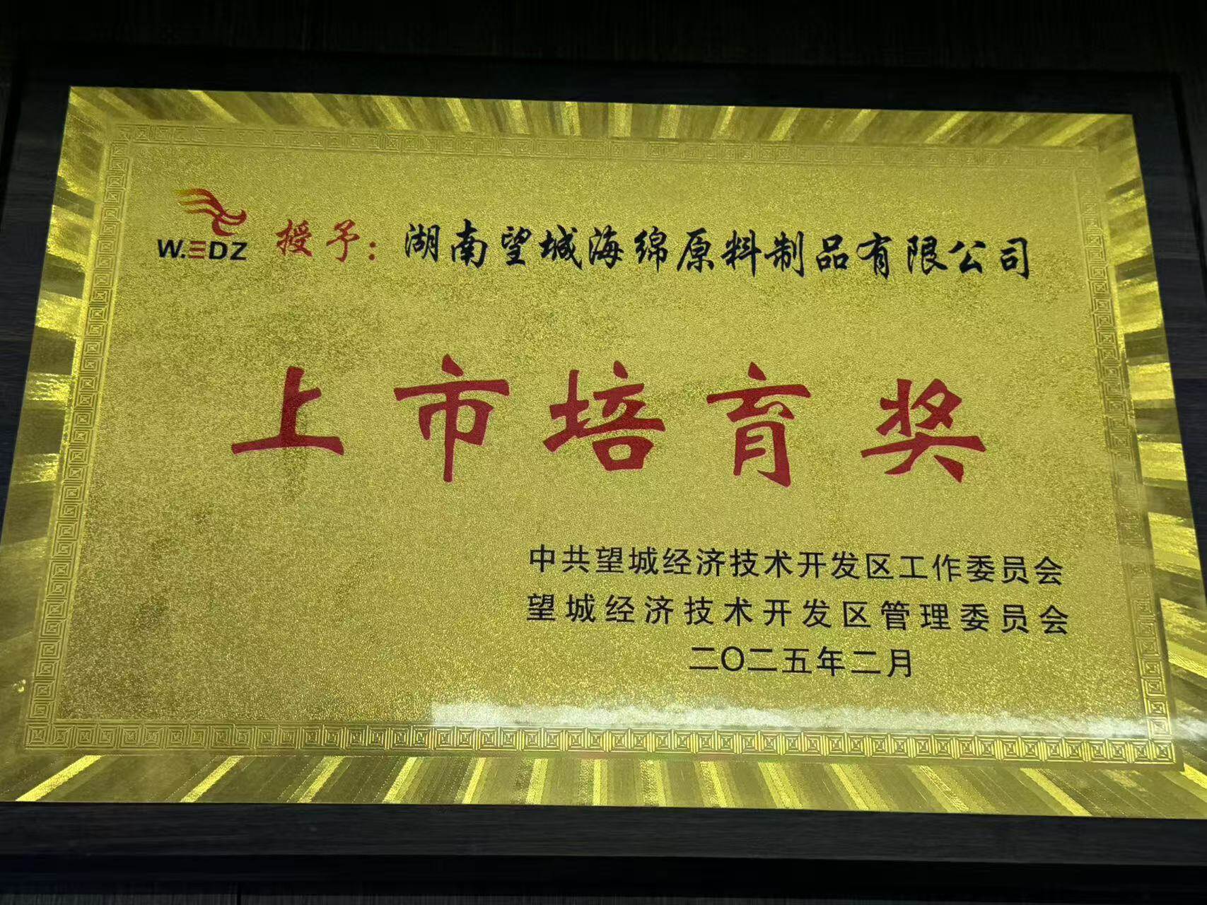 上市培育奖