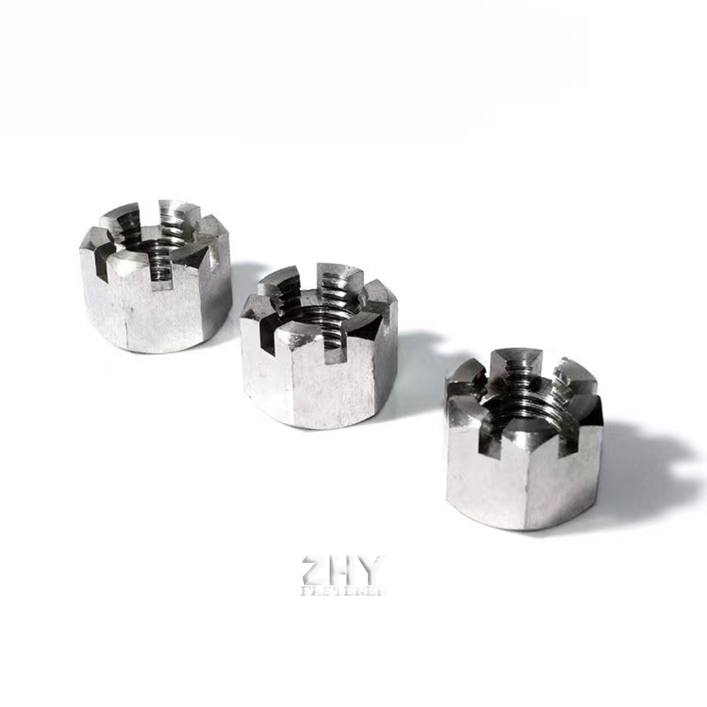 Slotted Nut DIN 935