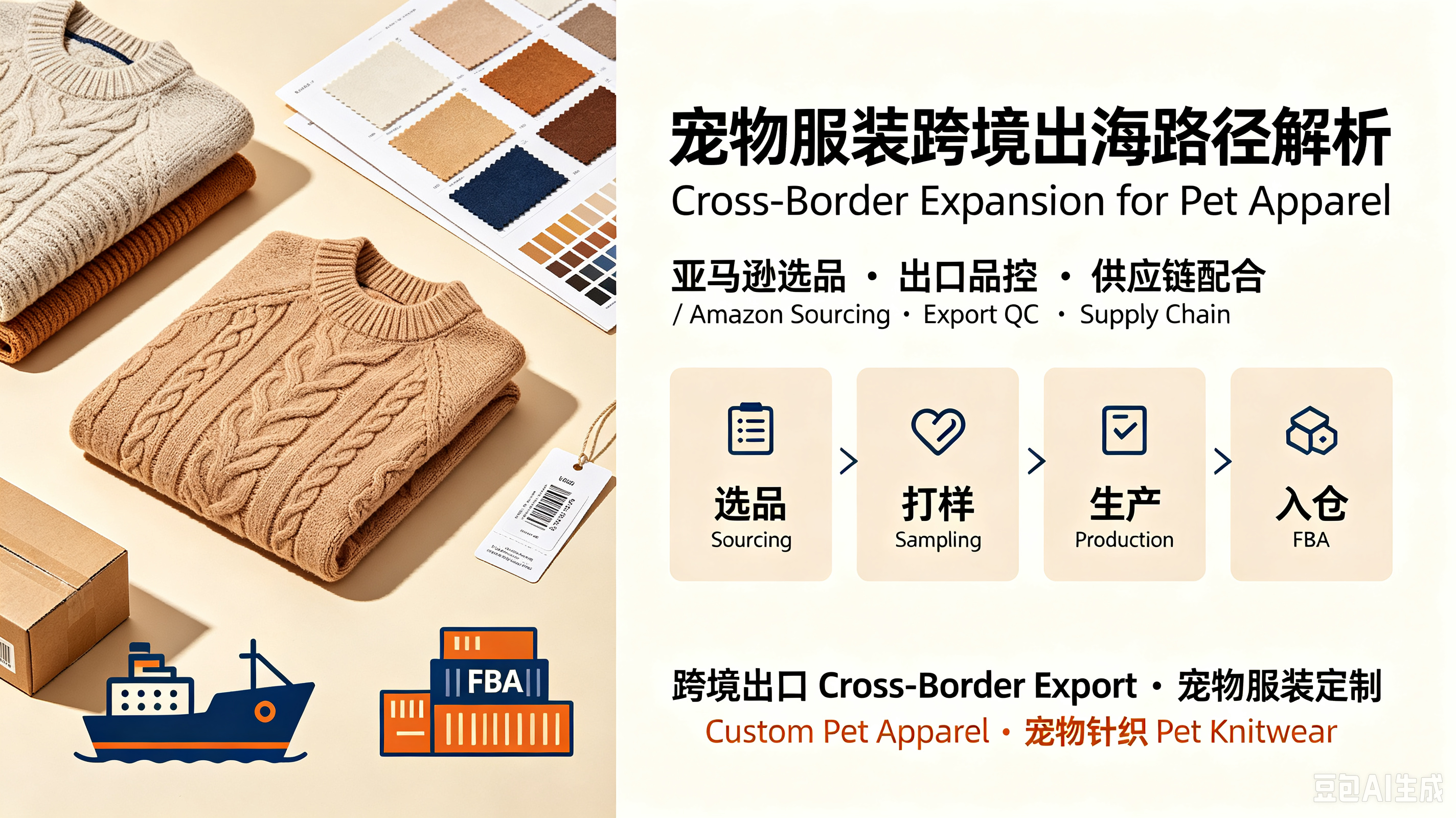 Analysis of Pet Apparel Cross-Border Expansion: Amazon Product Selection & Supply Chain Strategy