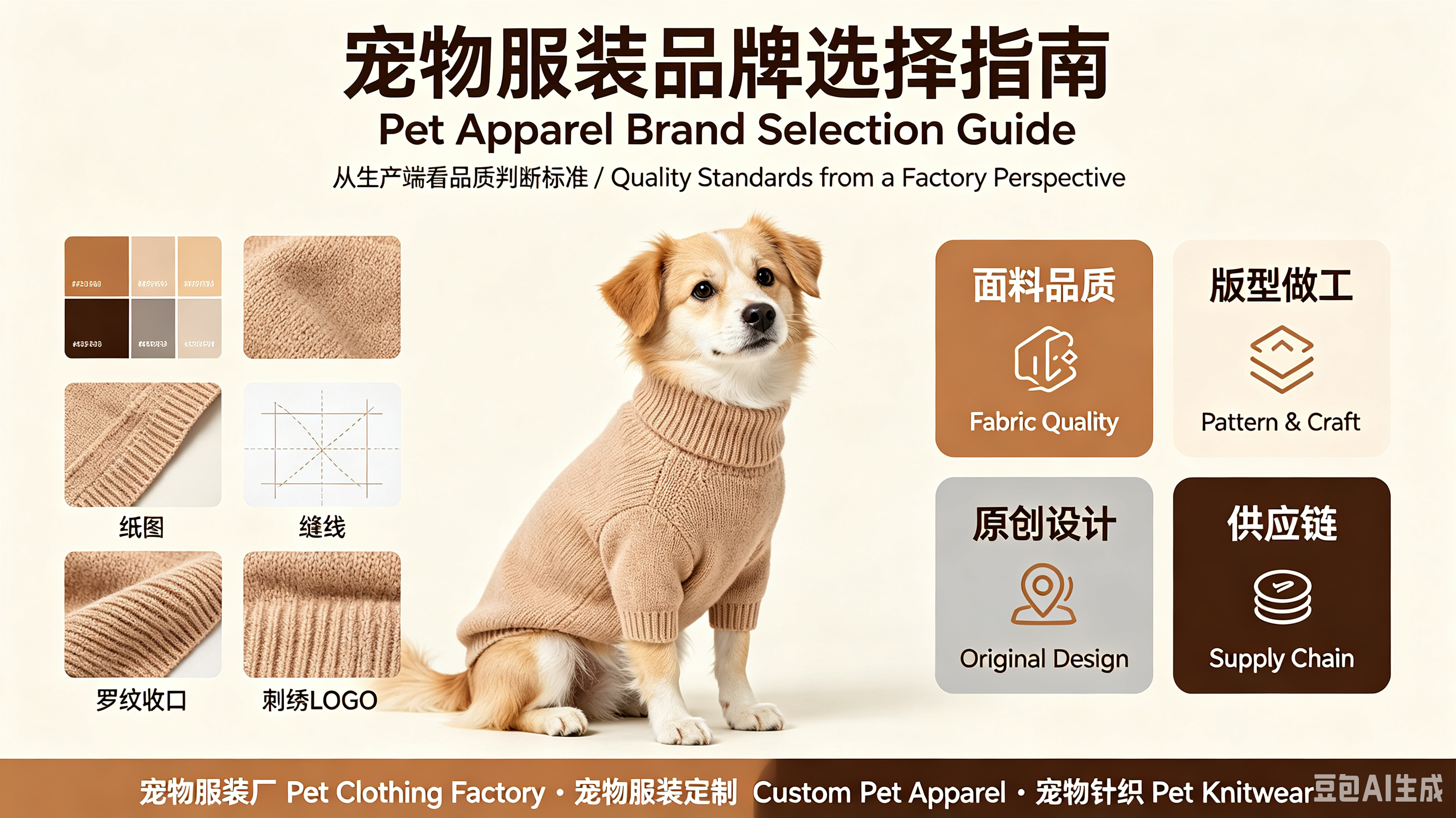 Pet Apparel Brand Selection Guide: Production-Based Quality Standards